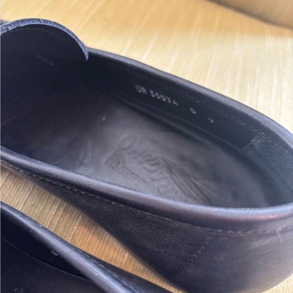 Salvatore Ferragamo Black Leather Slip-On Loafers, mint condition main image 8